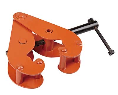 Crane beam clamp