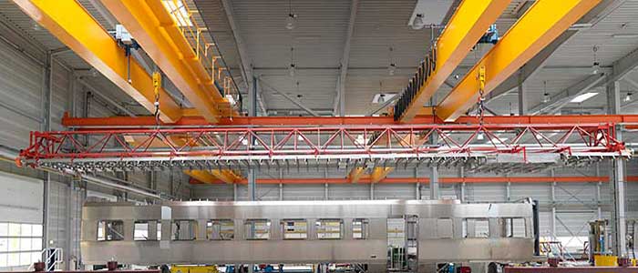 Railway crane, Lift crane for railway