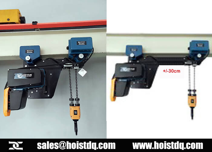 custom european standard low headroom chain hoist