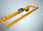 Double girder overhead crane