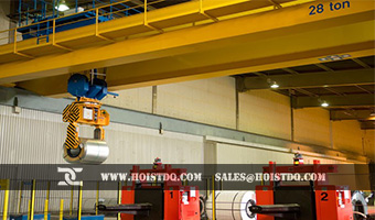 Electric hoist double girder overhead crane