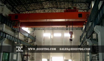 Grab double girder overhead crane