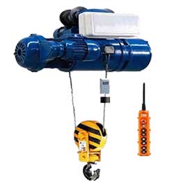 Double speed electric hoist