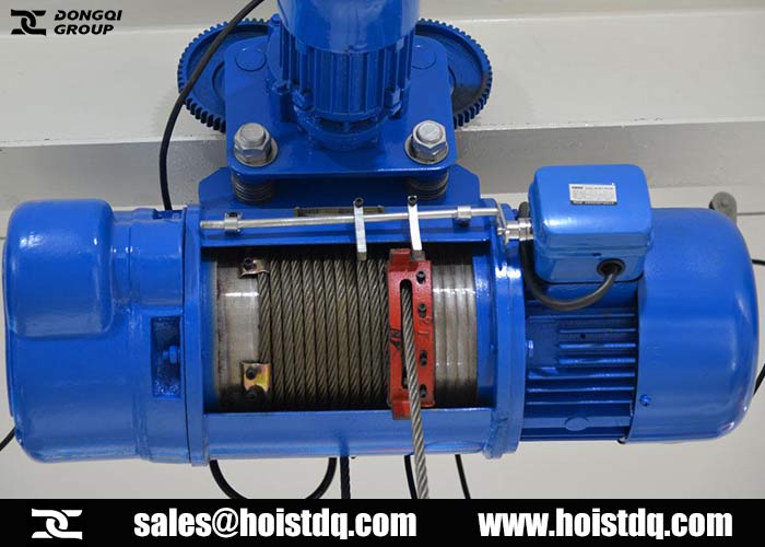 2 Ton Hoist: Double Speed Wire Rope Hoist Used For Power Plants