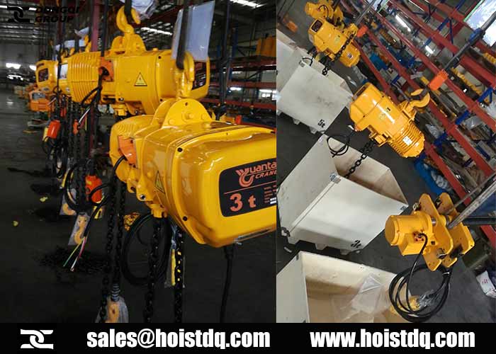 Electric chain hoists for sale