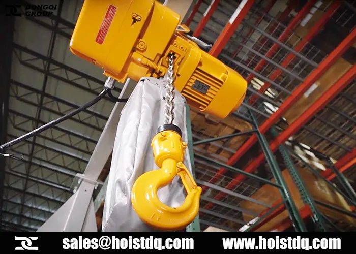 electric chain hoist maintenance