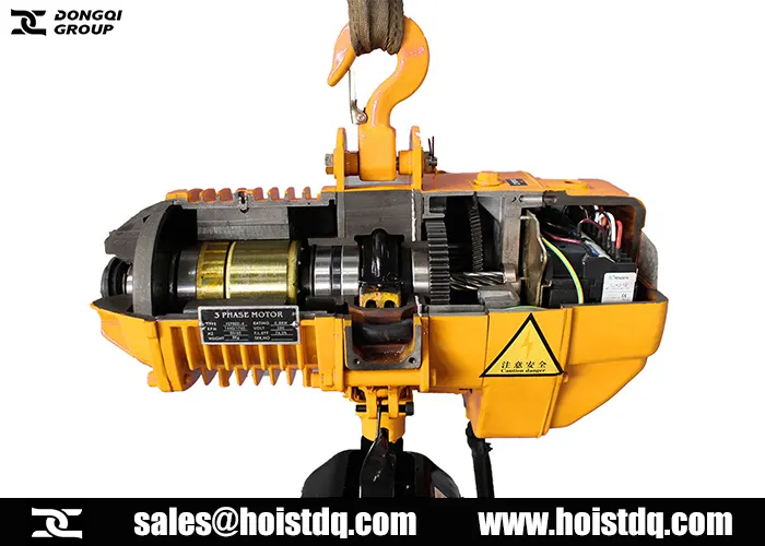 electric chain hoist safety