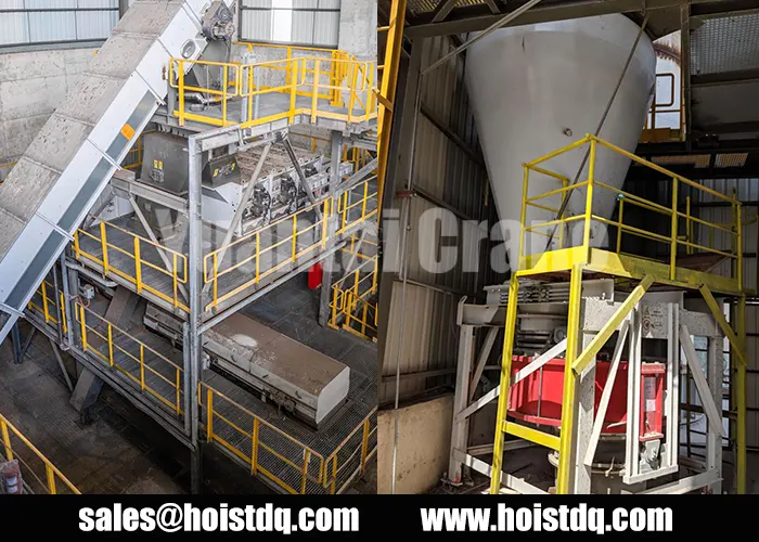 electric chain hoist solution for RDF plant