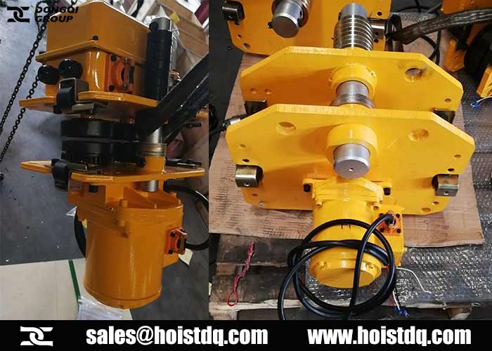 electric chain hoist trolley