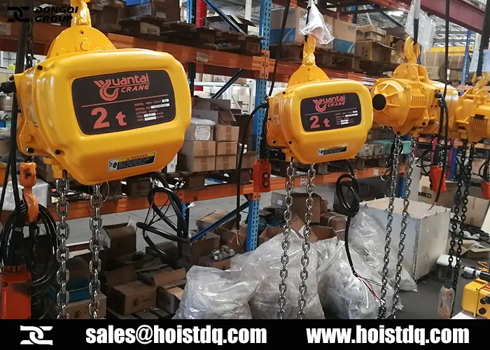 Electric chain hoist for sale