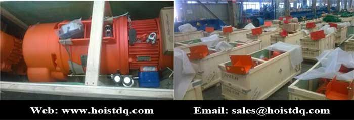 3- 20 ton electric hoist exported to South Africa from Dongqi Hoist and Crane