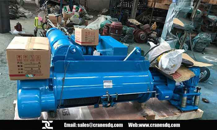 Electric cable hoist Egypt: 10 ton cable hoist for sale Egypt | Dongqi hoist and crane for Egypt market