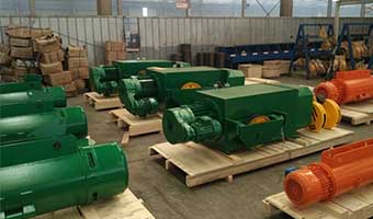 Electric motor hoist: 16~63t， 9~48m 