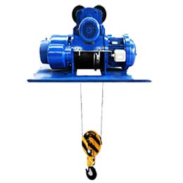 Metallurgical electric rope hoist