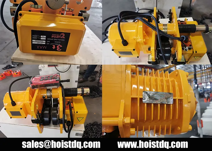 electric chain hoist with motorized trolley Mexico