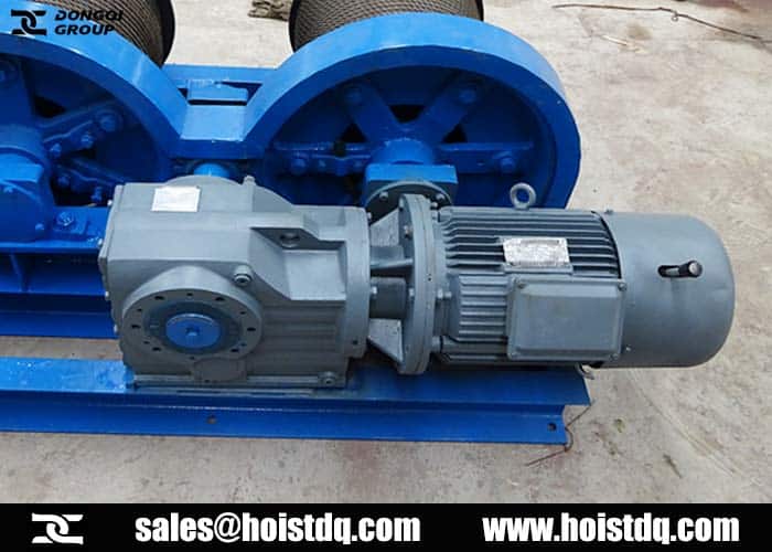 electric winch three-in-one drive