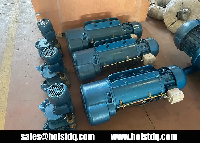 electric wire rope hoist with trolley in Mexico