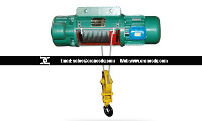 Electric rope hoist-single lifting speed