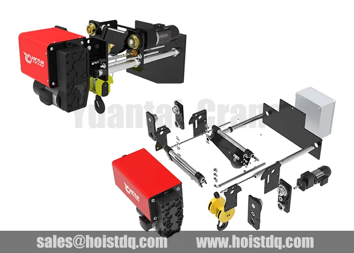 European electric wire rope hoist design
