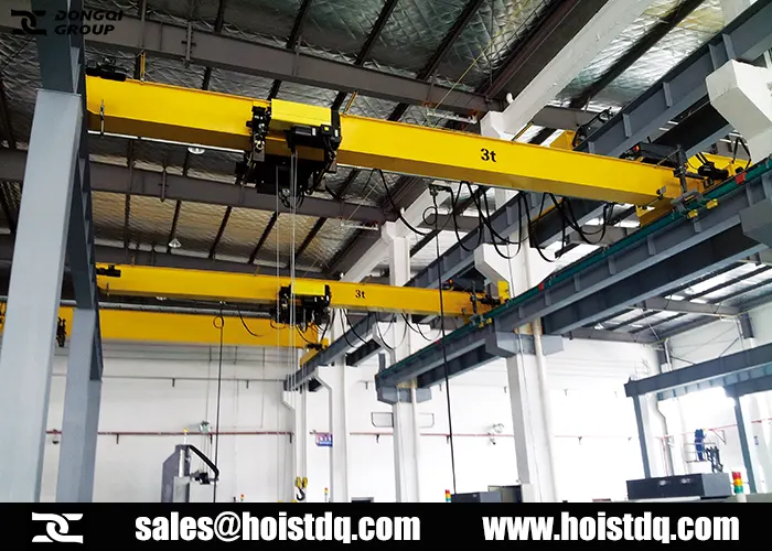 European standard single girder overhead crane