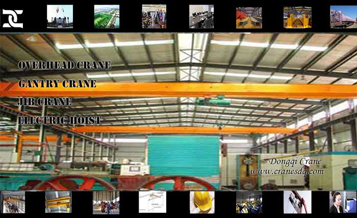 Explosion single girder overhead crane 