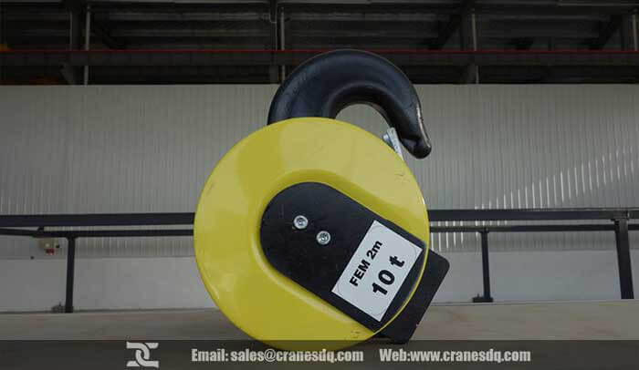 Fem hoist parts 10 ton fem hoist hook