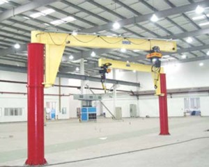 Free standing jib-crane