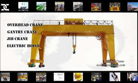 Double girder gantry crane 