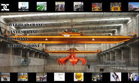 Grab buket overhead custom crane