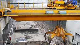 grab crane for waste management 7