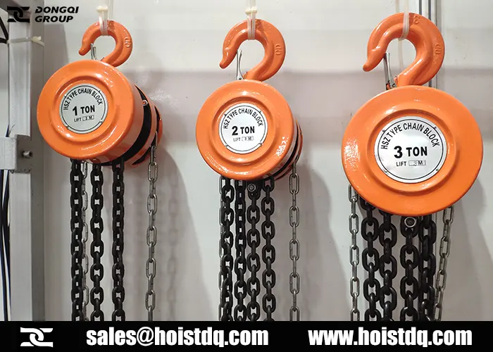 manual chain hoist for sale - dqcranes