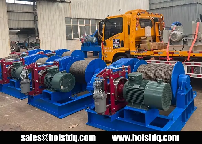 Tanzania: 3 Ton JK High Speed Electric Winch for Mining Shaft 2 high speed electric winch for sale in Tanzania