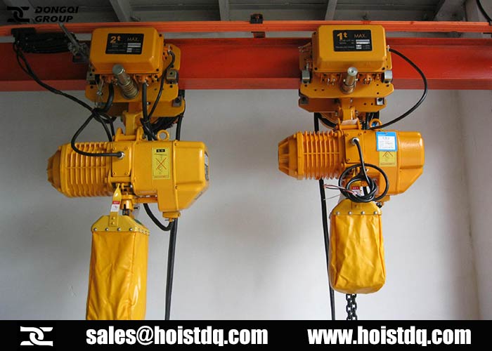 electric hoist lifting speed