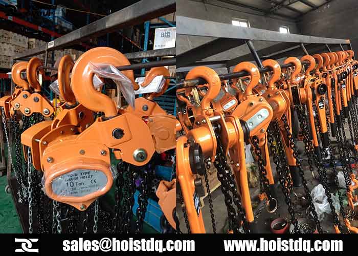hand operated chain hoist safety