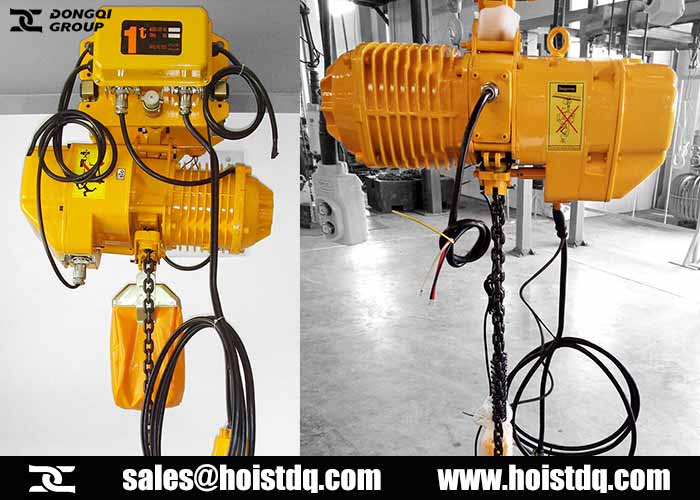 I Beam Hoist: Electric Chain Hoist for Automotive Repair Shop