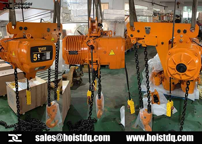 5 Ton Low Headroom Electric Chain Hoist for Sale