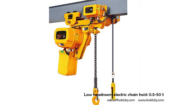 Outdoor electric hoist Overcomes material handling difficulties with Wows