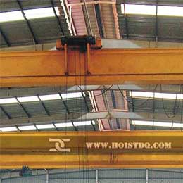 Low headroom hoist crane