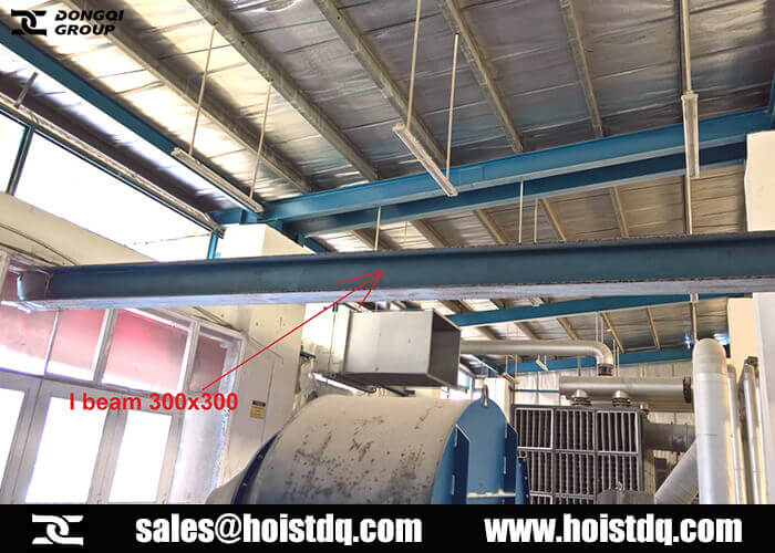 low headroom type wire rope hoist solutiion