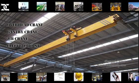 Low headroom overhead travelling crane