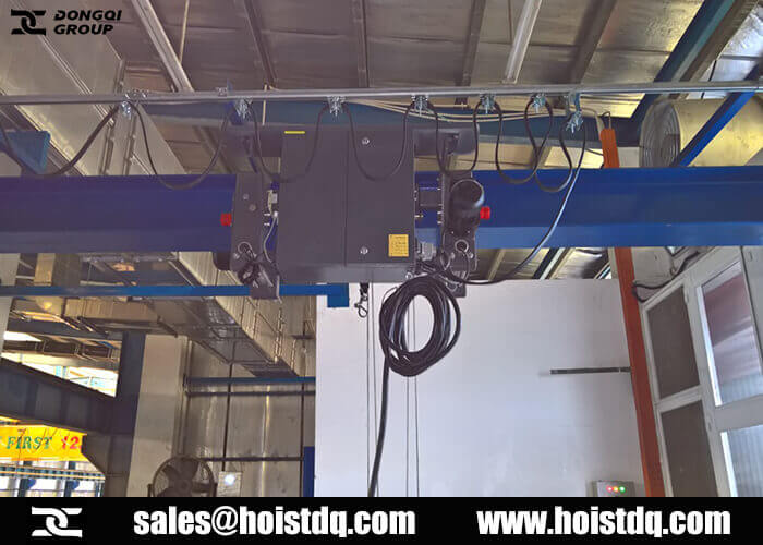 low headroom hoist used for paper mill