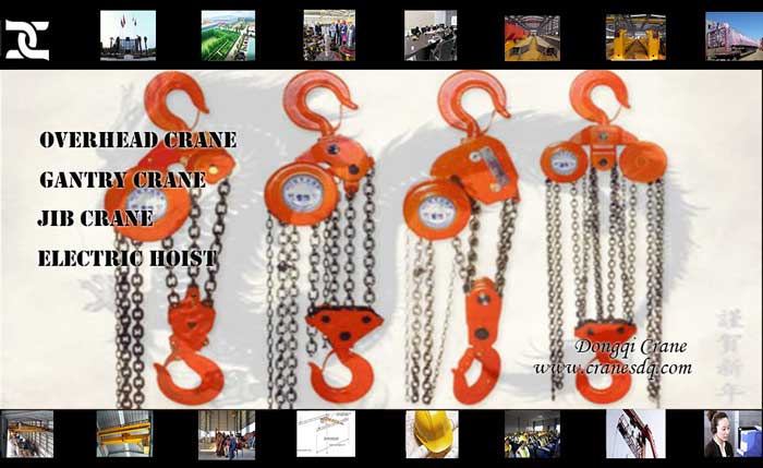 One Ton Hoist- Manual chain hoist / chain block