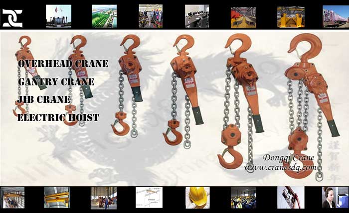 One Ton Hoist- Manual lever chain hoist