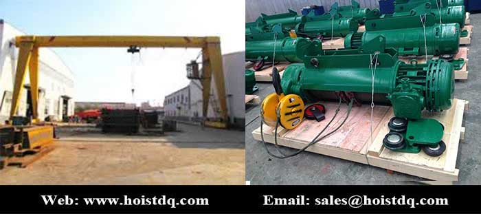 Outdoor electric hoist