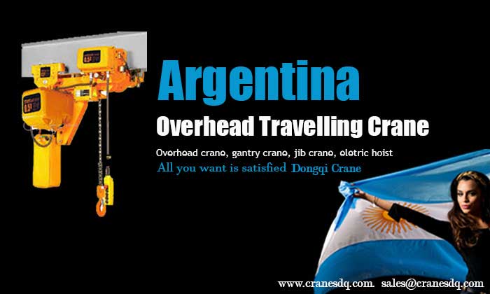 Overhead Travelling Crane Argentina, Your material handling expert from China- Dongqi overhead travelling crane