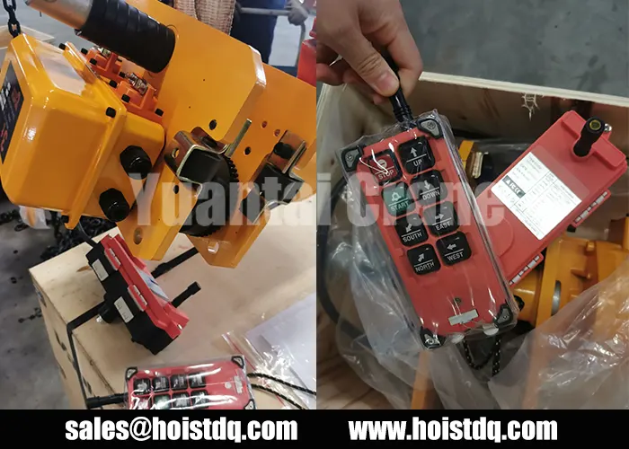 Pendant control electric chain hoist Saudi Arabia