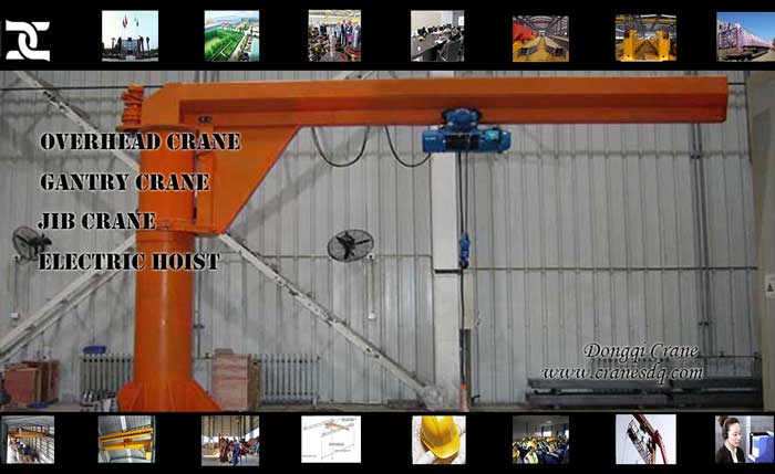 Pillar jib crane