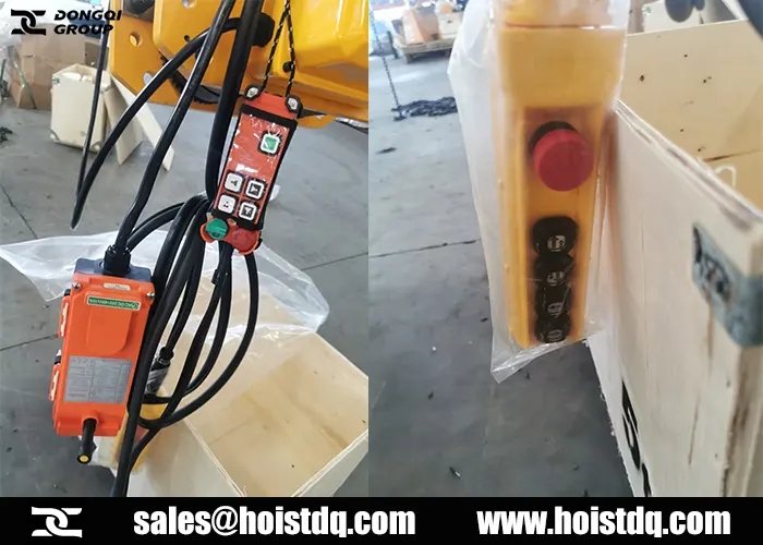 remote control electric chain hoist poland