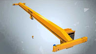 Single girder overhead crane