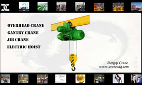 Wire rope electric hoists